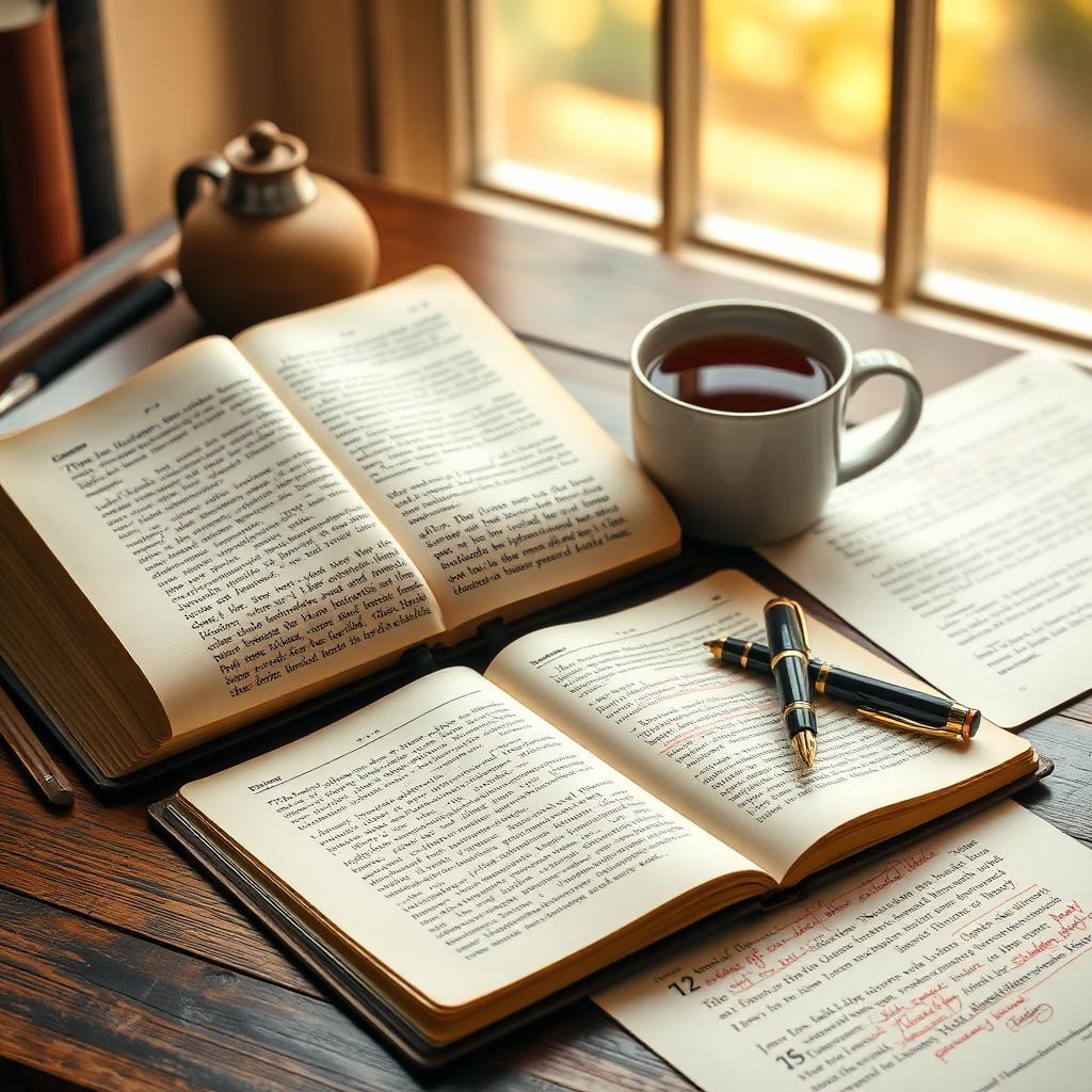 A cosy café scene for practising everyday English.